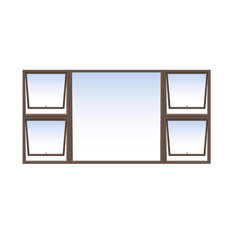 P4TT 2412 Aluminium Window 2380 x 1180 mm